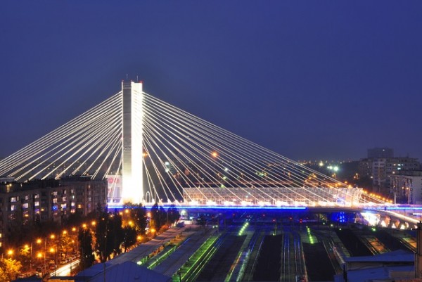 Basarab bridge, Bucharest, Romania