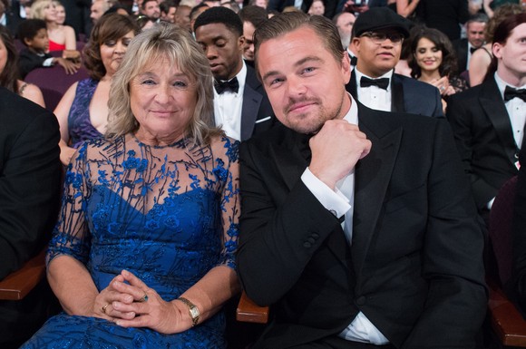 EDITORIAL USE ONLY. NO BOOK PUBLISHING WITHOUT PRIOR APPROVAL Mandatory Credit: Photo by Mandatory Credit A.M.P.A.S/REX/Shutterstock (5600270rn) A.M.P.A.S. Irmelin Indenbirken and Oscar®-nominee Leonardo DiCaprio during the live ABC Telecast of The 88th Oscars® at the Dolby® Theatre in Hollywood 88th Annual Academy Awards, Show, Los Angeles, America - 28 Feb 2016