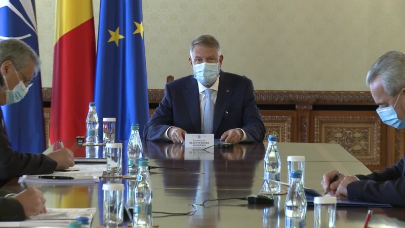 Preşedintele Klaus Iohannis, intâlnire cu Vela și Arafat pentru a discuta despre situatia generată de COVID