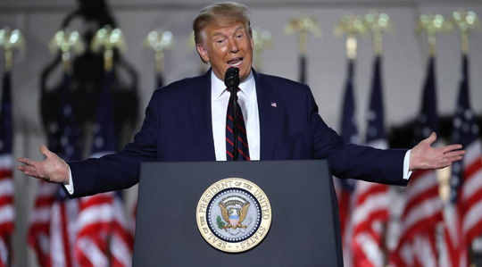 Donald Trump îl compară pe Biden că acesta ar fi groparul visului american