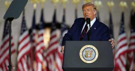 Donald Trump îl compară pe Biden că acesta ar fi groparul visului american