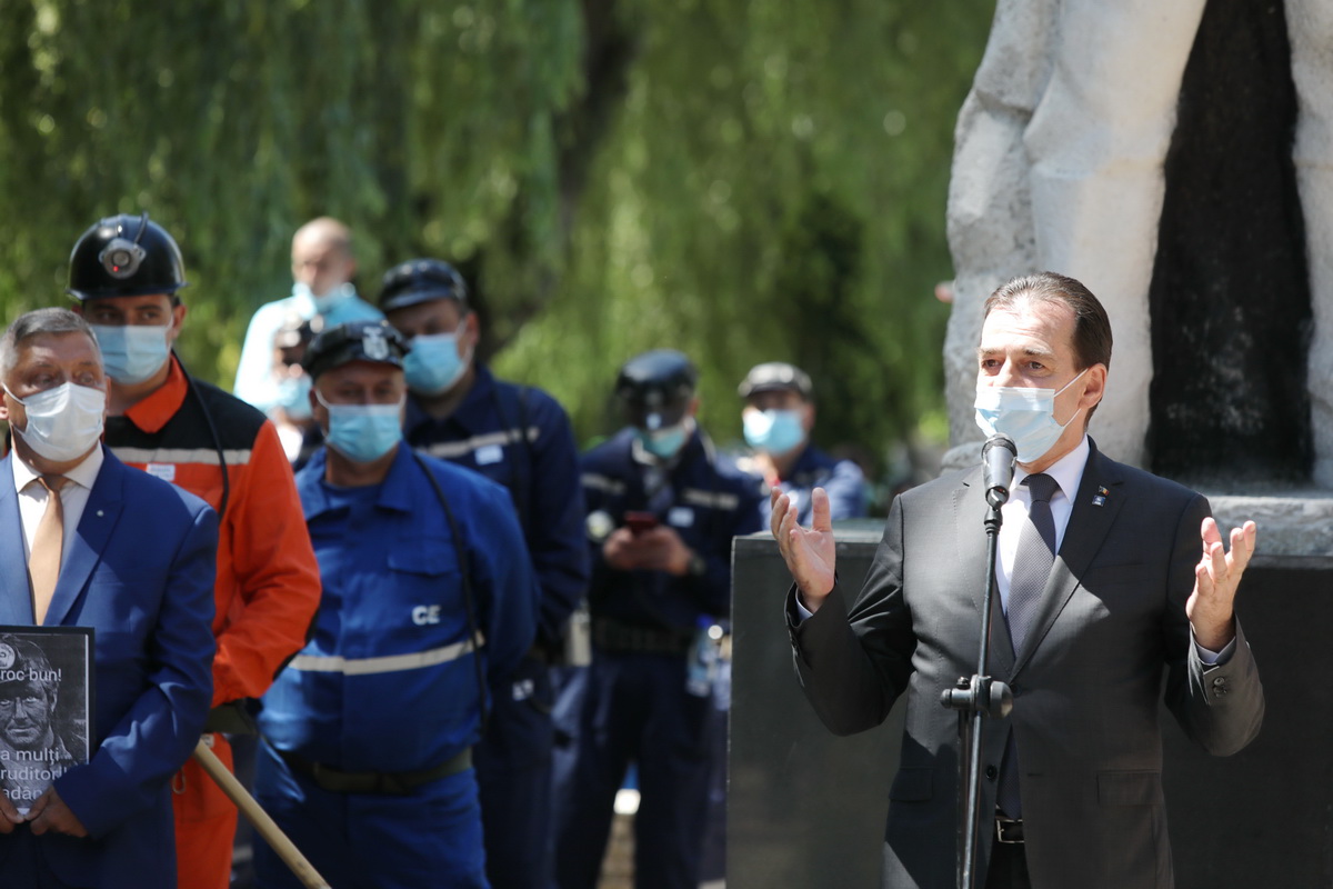 Premierul Ludovic Orban