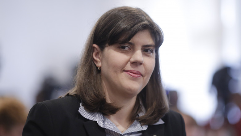 Laura Codruţa Kovesi a depus jurământul la Parchetul European