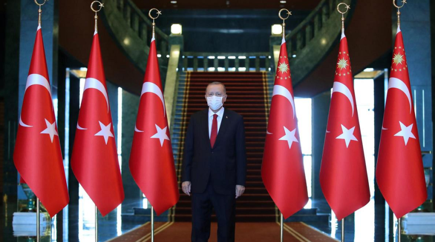 Preşedintele turciei Recep Tayyip Erdogan