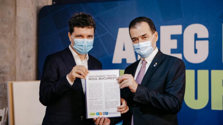 Alianța de dreapta au semnat angajamentul pentru Noul Bucureşti. Orban: Viitorul primar general are nevoie de un parteneriat solid cu Guvernul