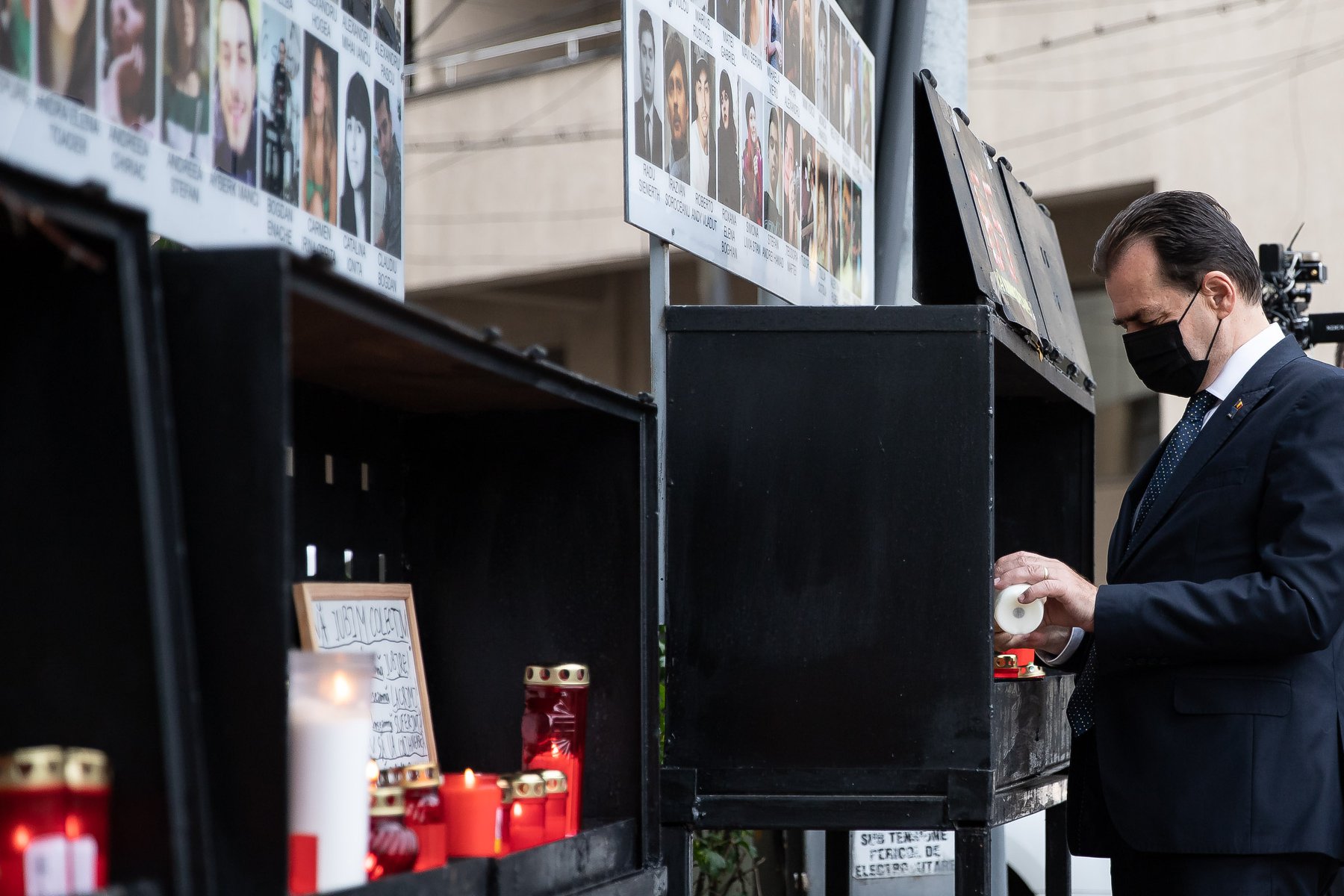 Orban a fost la club Colectiv