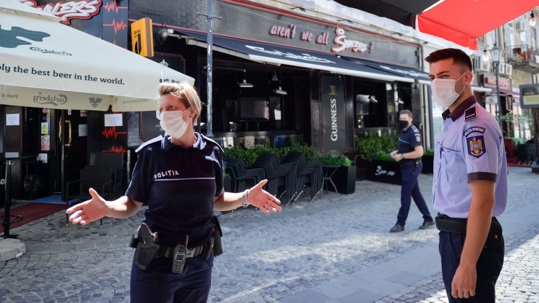 Focare de COVID în sectiile de Poliție din Capitală