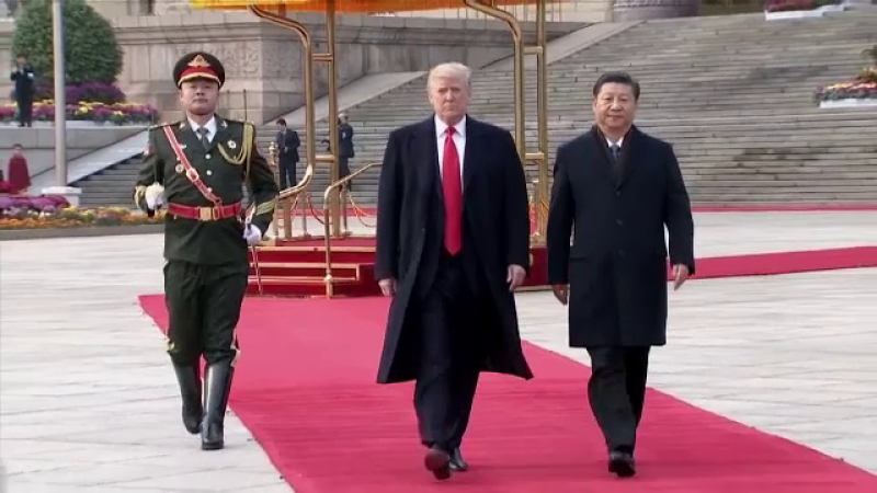Preşedintele chinei i-a urat lui Trump însănătoșire grabnică