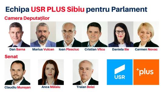 Barna, în funtea listei USR, pentru deputat de Sibiu