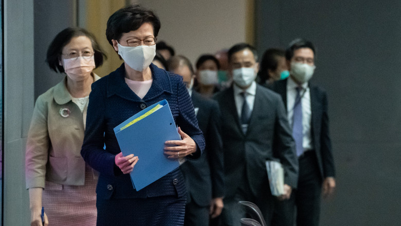 Premierul din Hong Kong