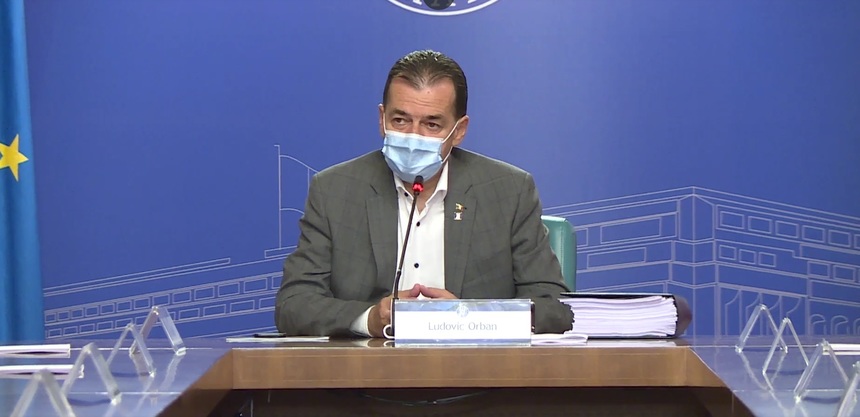 Premierul Ludovic Orban