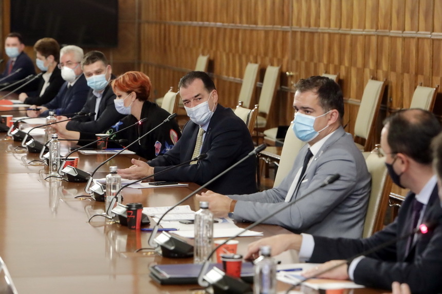 Orban și Cîtu au discutat cu reprezentanții Asociației Municipiilor