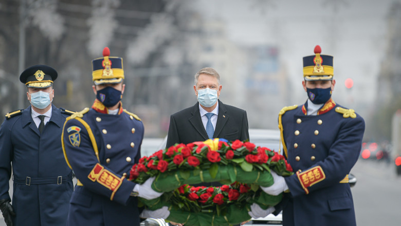 Iohannis a adus un omagiu victimelor Revoluției din 1989