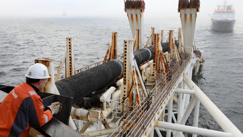 Gazprom, în ciuda sanctiunilor SUA, a început lucrările la gazoductul Nord Stream 2