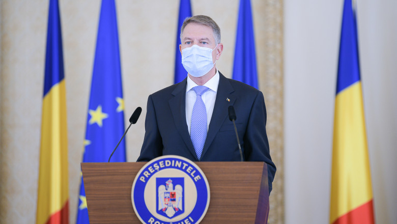 Presedintele romaniei Iohannis ne sfătuiește, de sărbători, să respectăm restricțiile, pentru a nu ajunge la spital