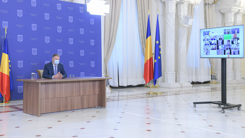 Iohannis le-a spus ambasadorilor UE de la București că se contureaza