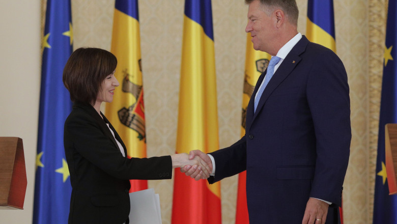 Iohannis, alături de alți 6 președinți din UE, au semnat pentru susținerea Maiei Sandu