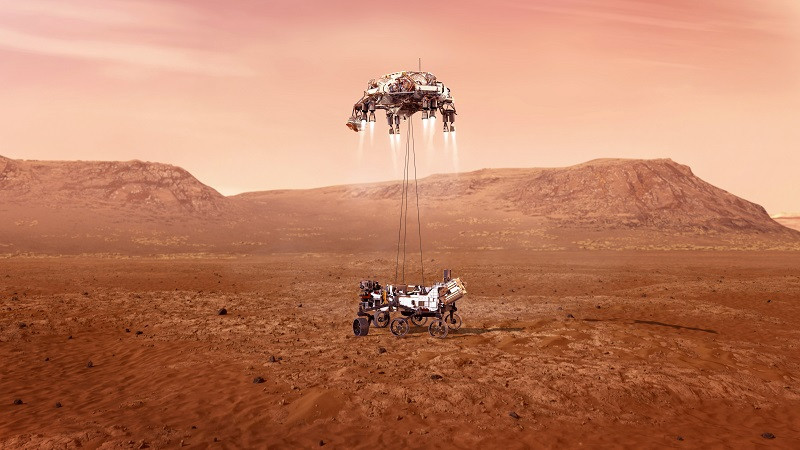 Roverul trimis de NASA