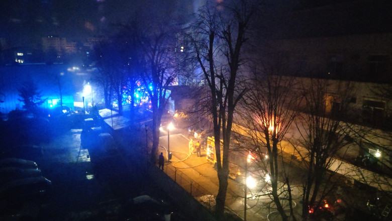 Incendiu la Spitalul Matei Balș din Capitală. Patru persoane au murit carbonizate