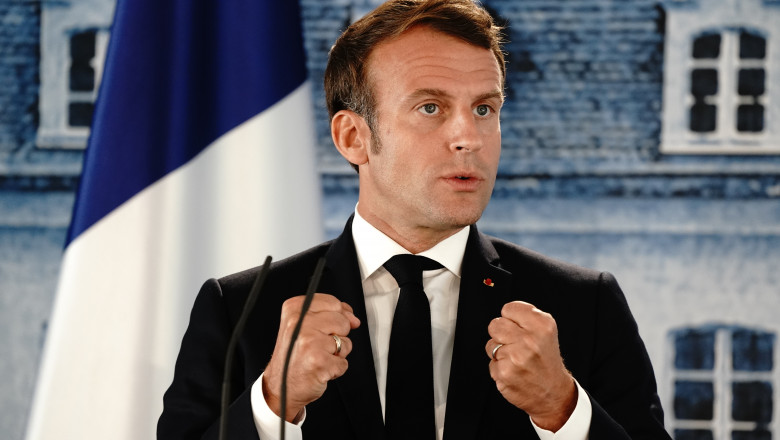 Președintele Franței, Emmanuel Macron