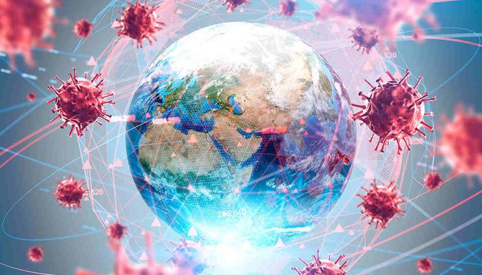 Unei femei care a fost infectată cu Covid