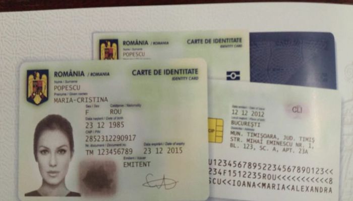 Buletinul electronic cu cip ar putea fi introdus în România din august.