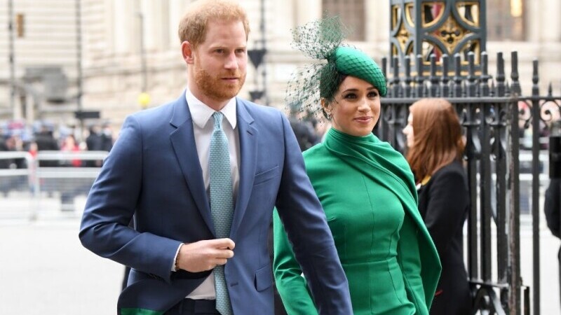 Prinţul Harry și soția sa Meghan