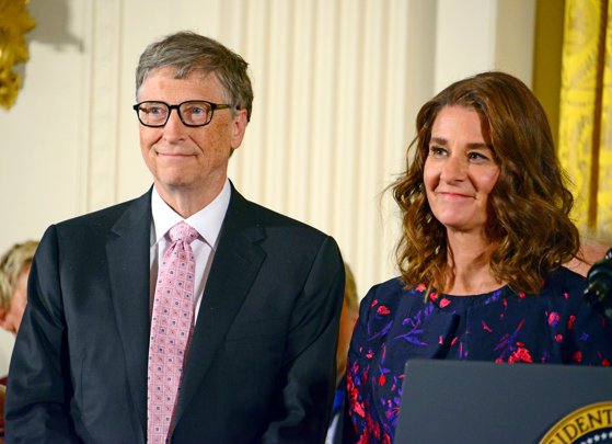 Bill Gates, şi Melinda