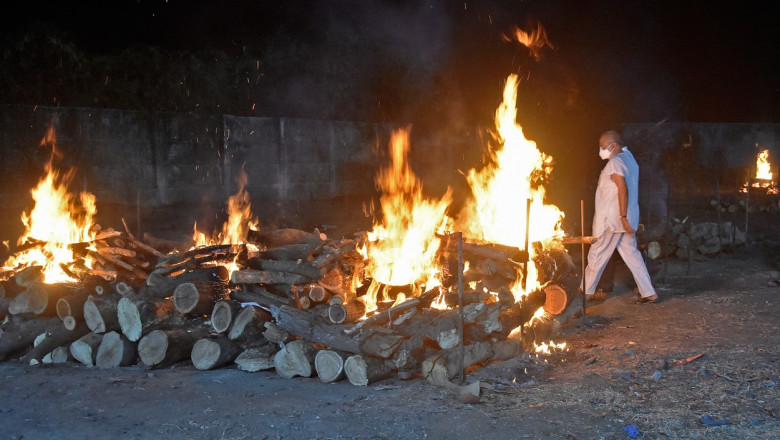 India, locul 3 în lume la decesele de COVID