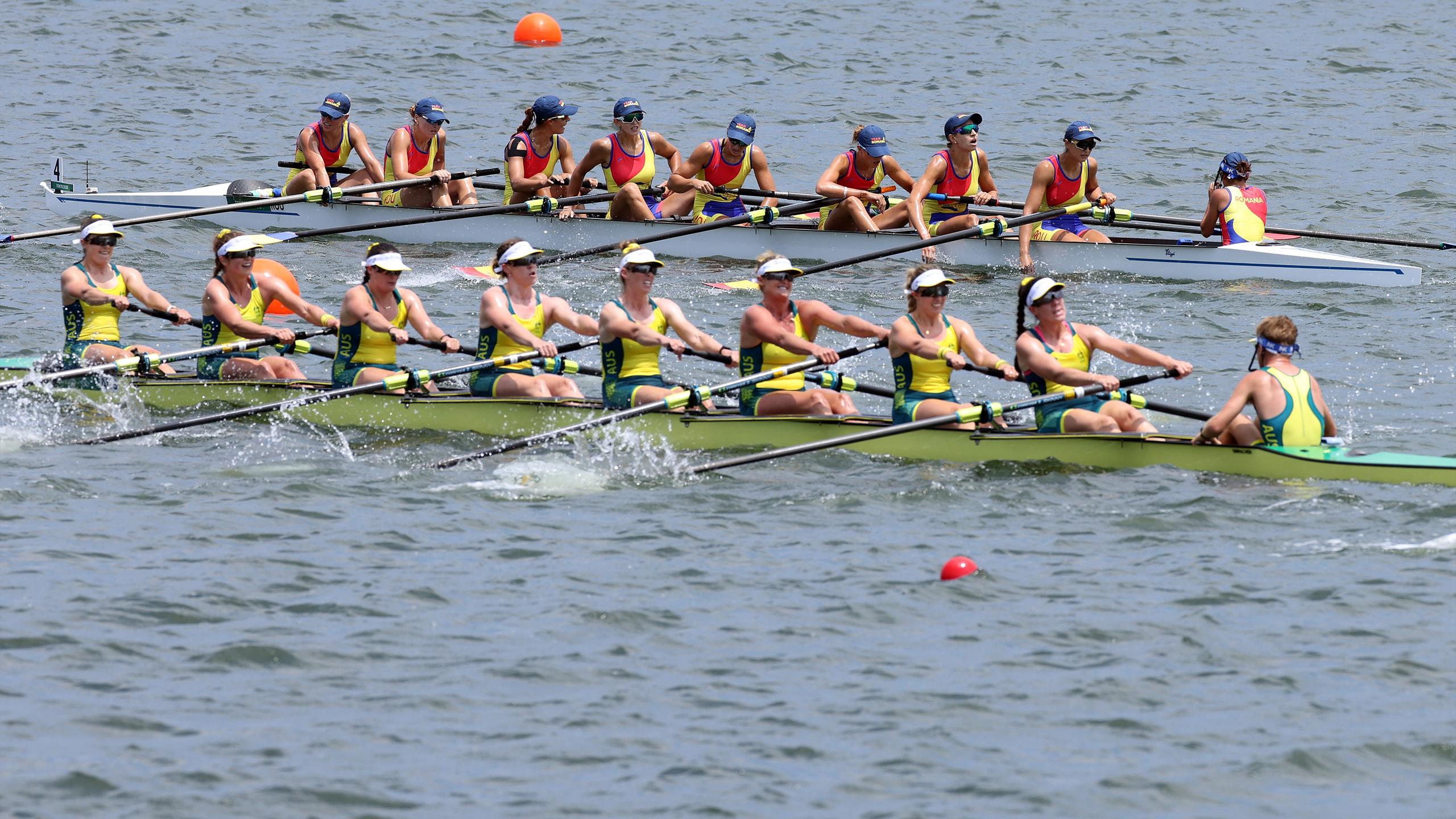 Lotul de canotaj a revenit în România