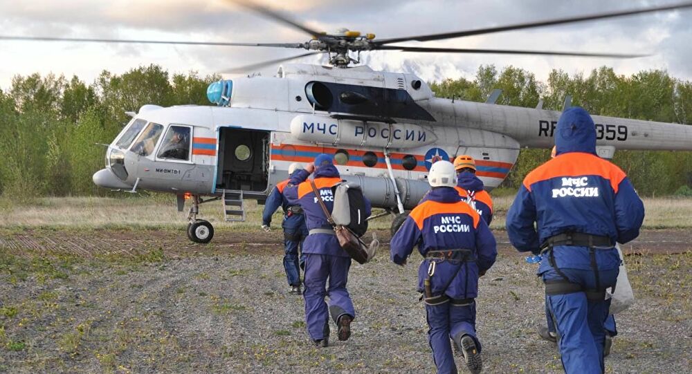 Elicopter cu 16 pasageri la bord, prăbușit în Rusia