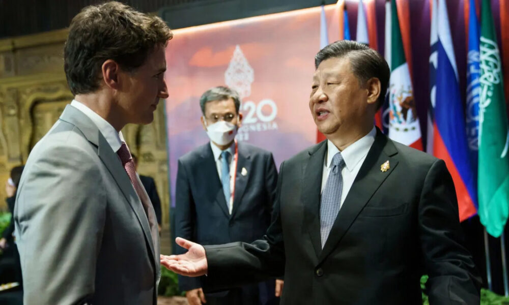Xi Jinping s-a suparat pe Justin Trudeau