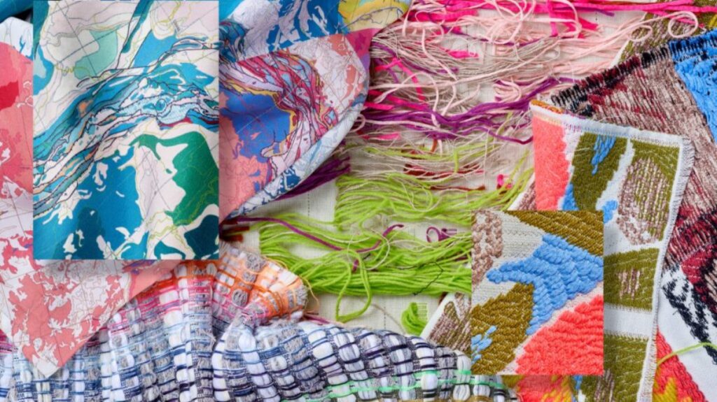 Reciclarea, supravopsirea şi colajul, folosite în designul materialelor ...