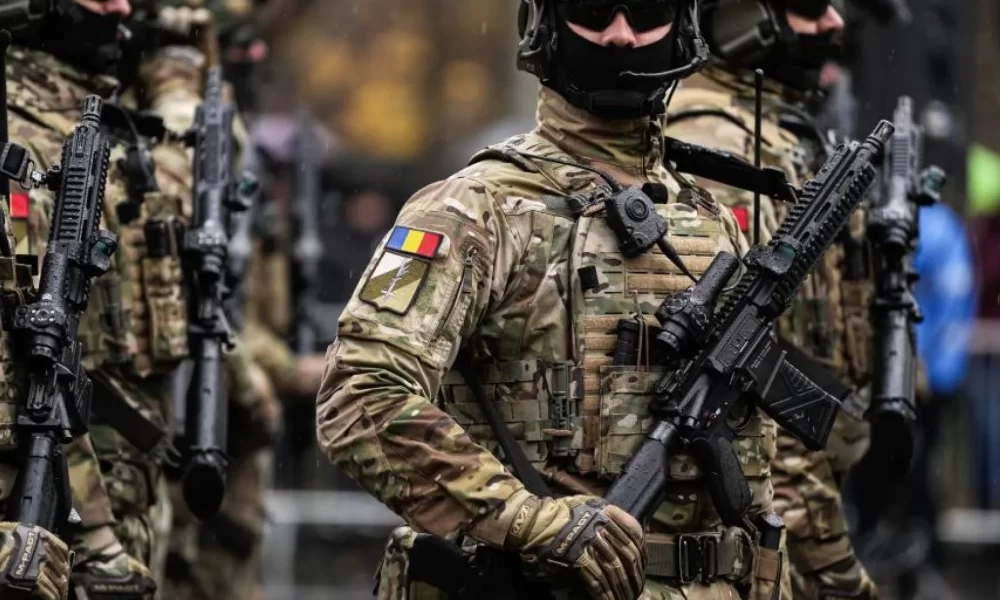 militarii români