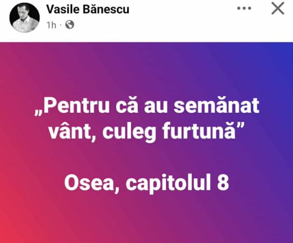 Semănând vânt, culeg furtună – o reacție biblică la o întâmplare cutremurătoare în SUA