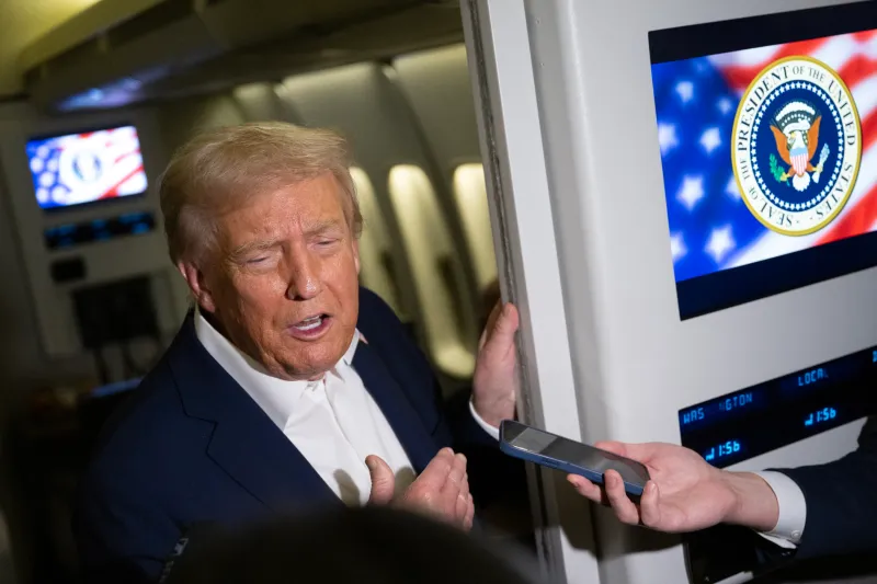 Răspunsul lui Donald Trump din Air Force One privind reducerea trupelor americane în România.