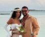 Imagini spectaculoase de la nunta lui Dorian Popa! Artistul s-a căsătorit cu Andreea în Maldive