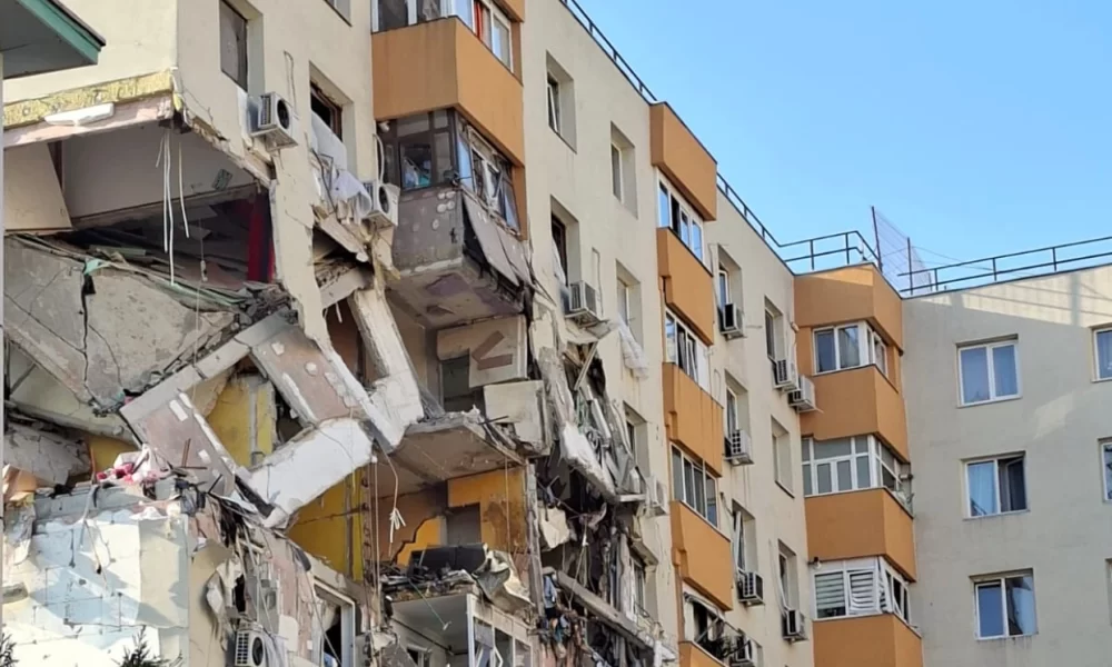 După explozia