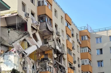 După explozia