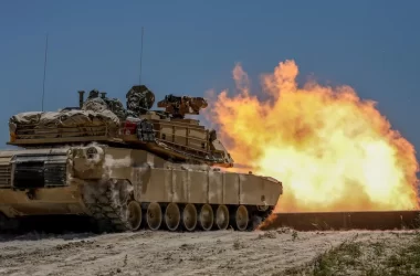 În perioada 29 ianuarie - 4 februarie, tancurile M1A2 SEPv2 Abrams ale Armatei SUA s-au antrenat alături de tancurile românești TR-85M1