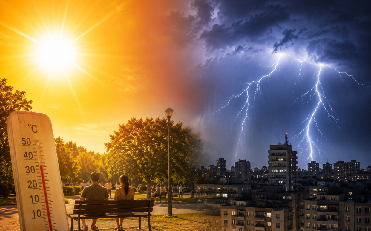 Prognoza meteo, 25 iulie. Vreme mai rece decât normalul perioadei. Ploi și grindină în mai multe regiuni ale țării