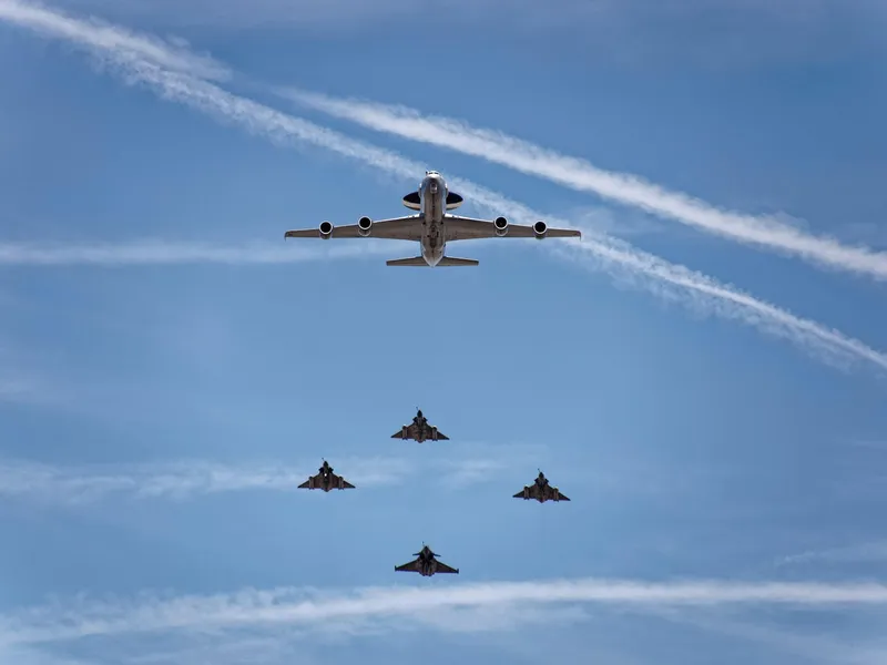 NATO deasupra României, la Marea Neagră, două zile consecutiv. Implicate avioane de vânătoare