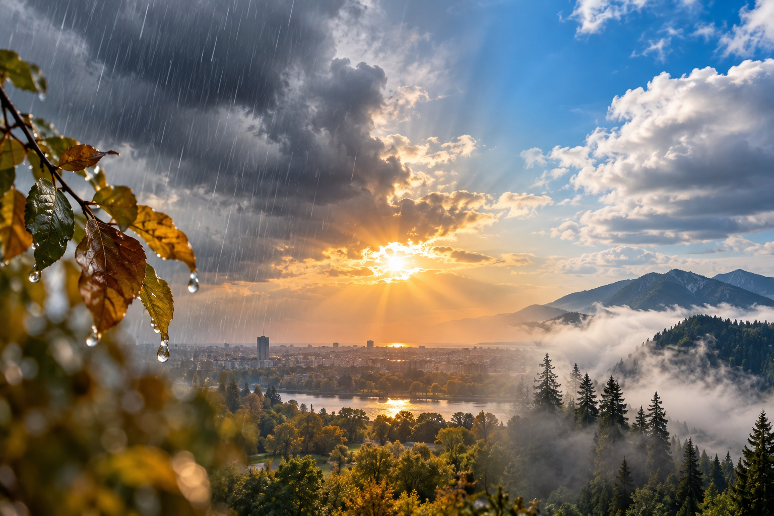 Prognoza pentru 15 septembrie: zonele în care se anunță ploi și condiții meteo schimbătoare