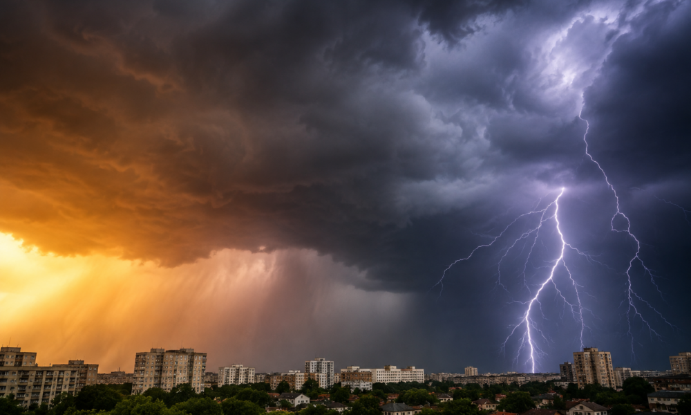 Prognoza meteo, 3 septembrie. Val de instabilitate atmosferică, vijelii și temperaturi maxime de 34 de grade În intervale scurte de