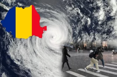 ANM anuntă> Ciclon peste România, cu ploi torențiale, grindină